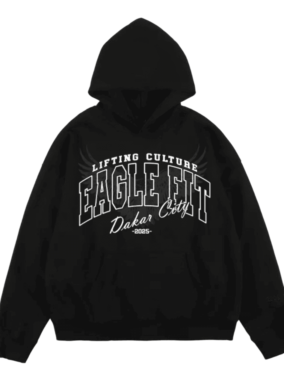 Pull Hoodie - Onyx Black