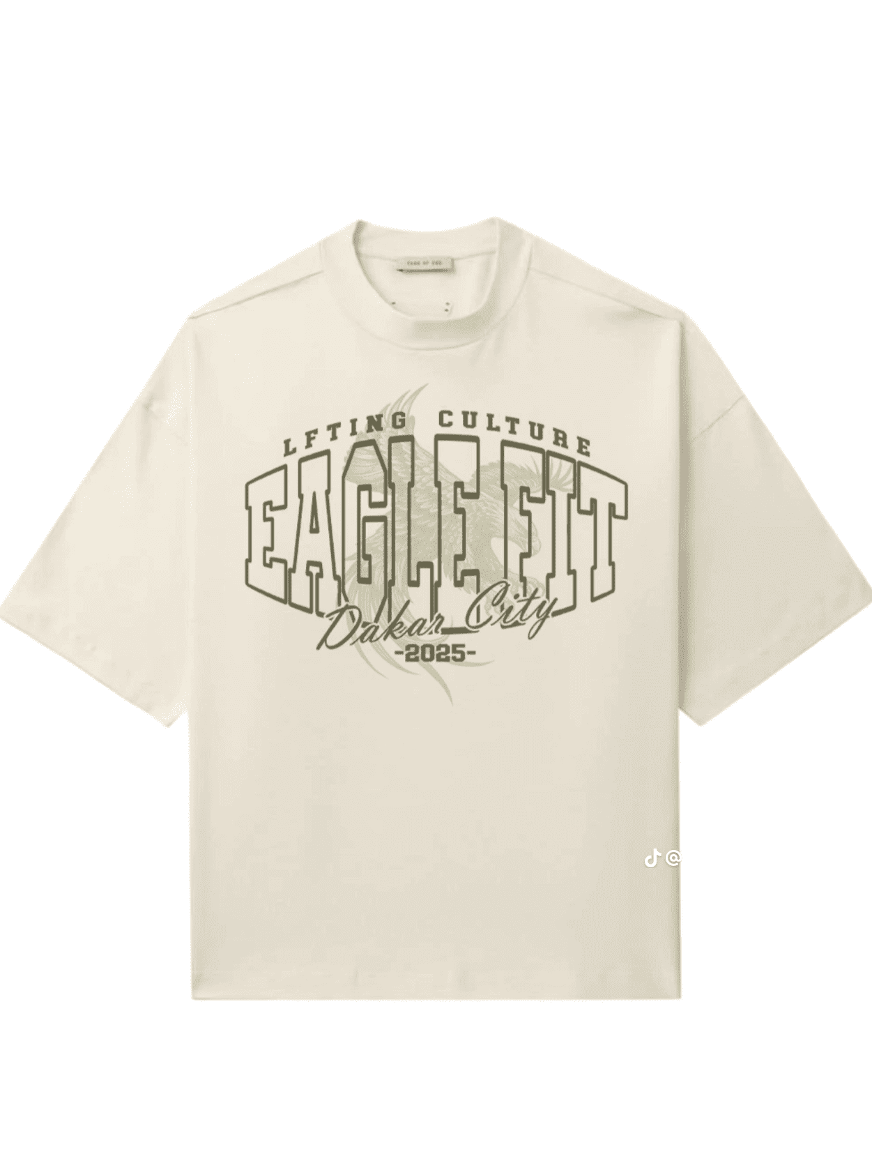 T-Shirt Oversize - Sand Beige