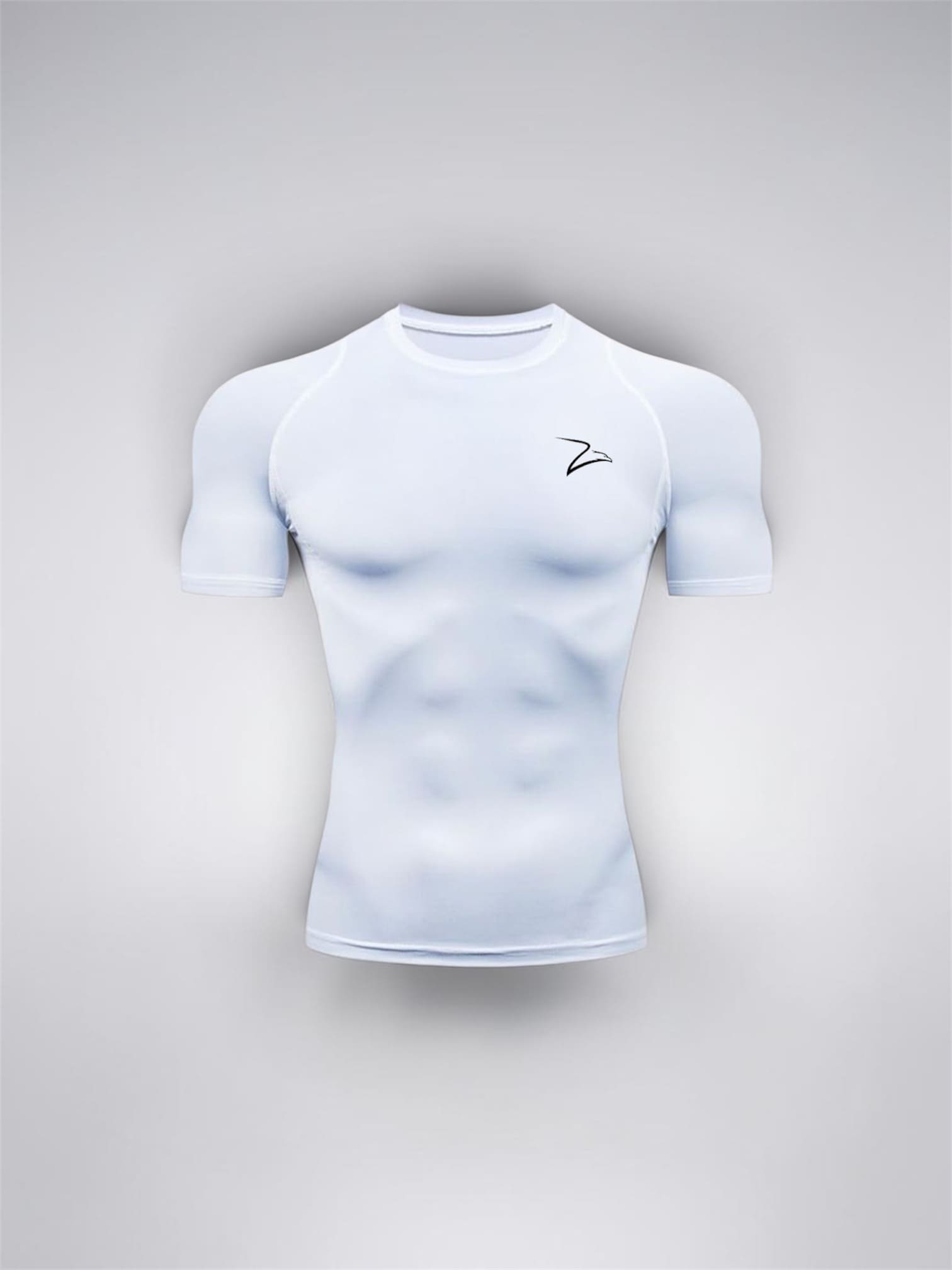 T-Shirt de Compression Performance – White Pro