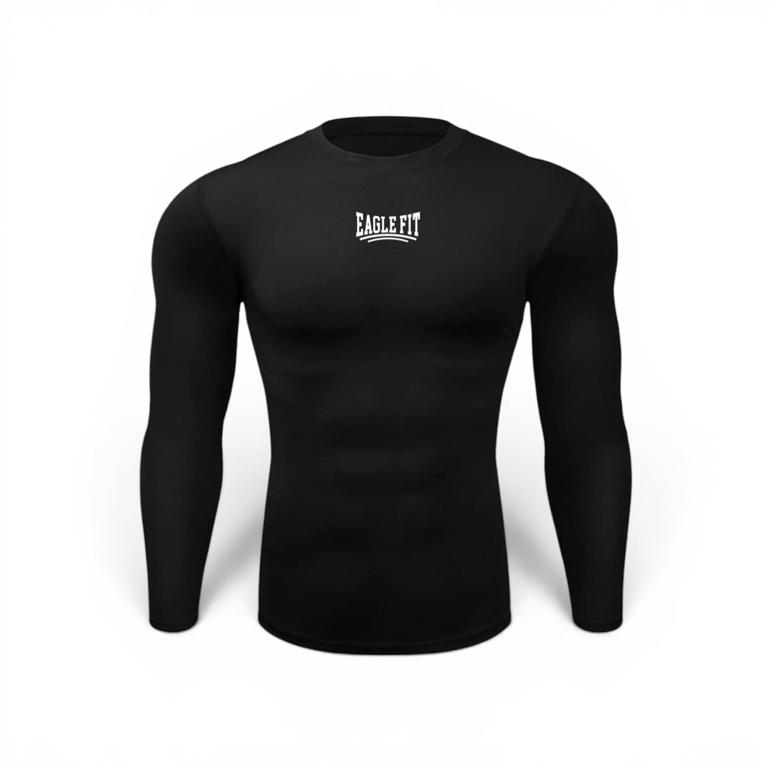 Rashguard de Compression Manches Longues – Black