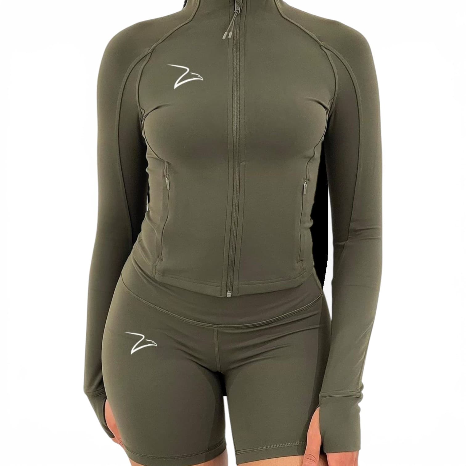 Ensemble Performance Sculptant – Vert olive