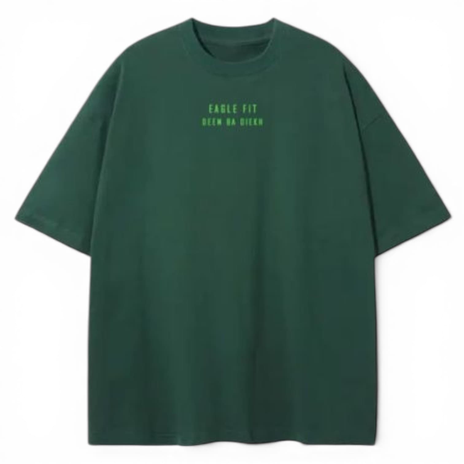 T-Shirt Oversize – Forest Green Z