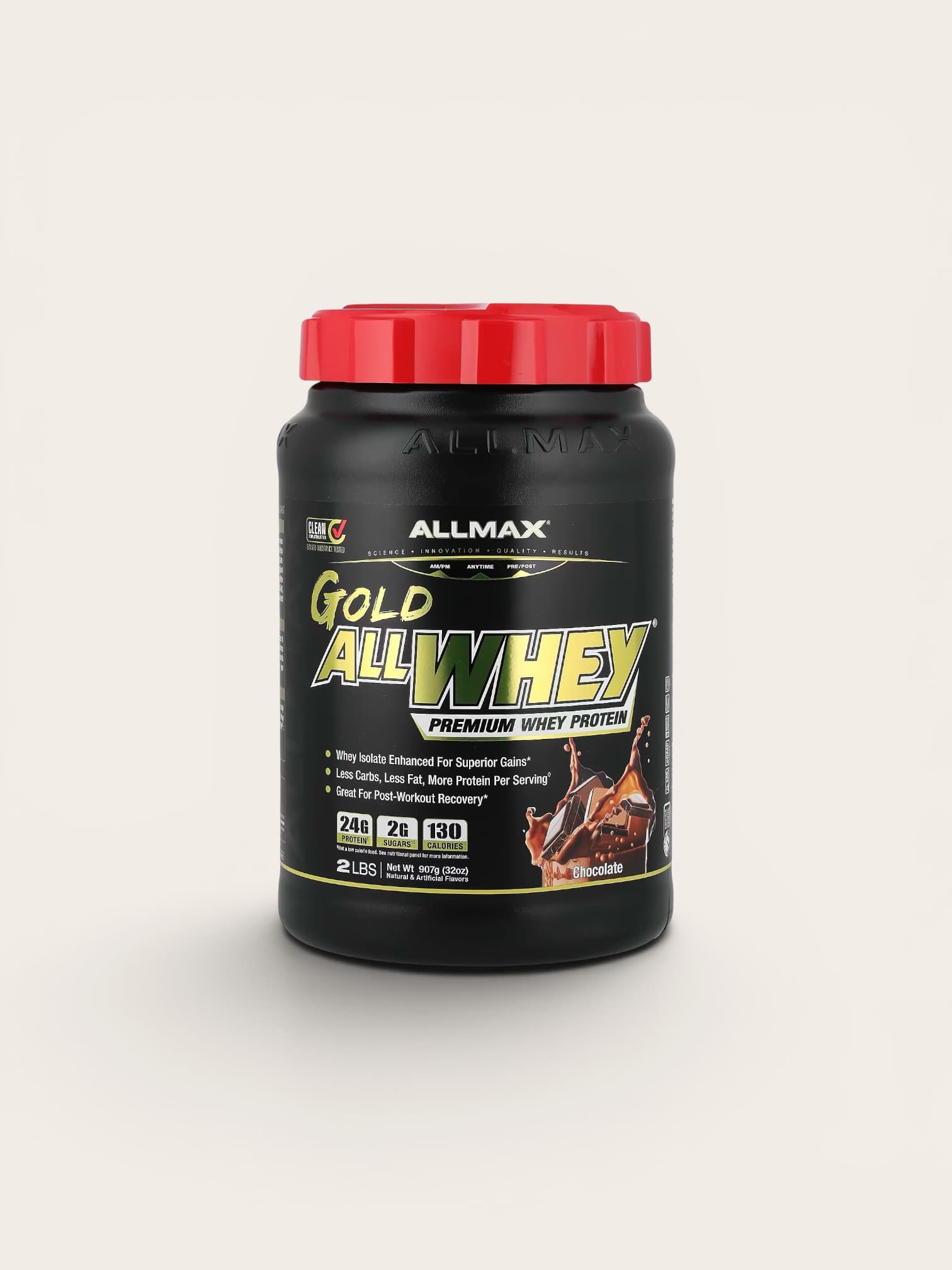 ALLMAX Gold AllWhey - Protéine de Lactosérum Premium