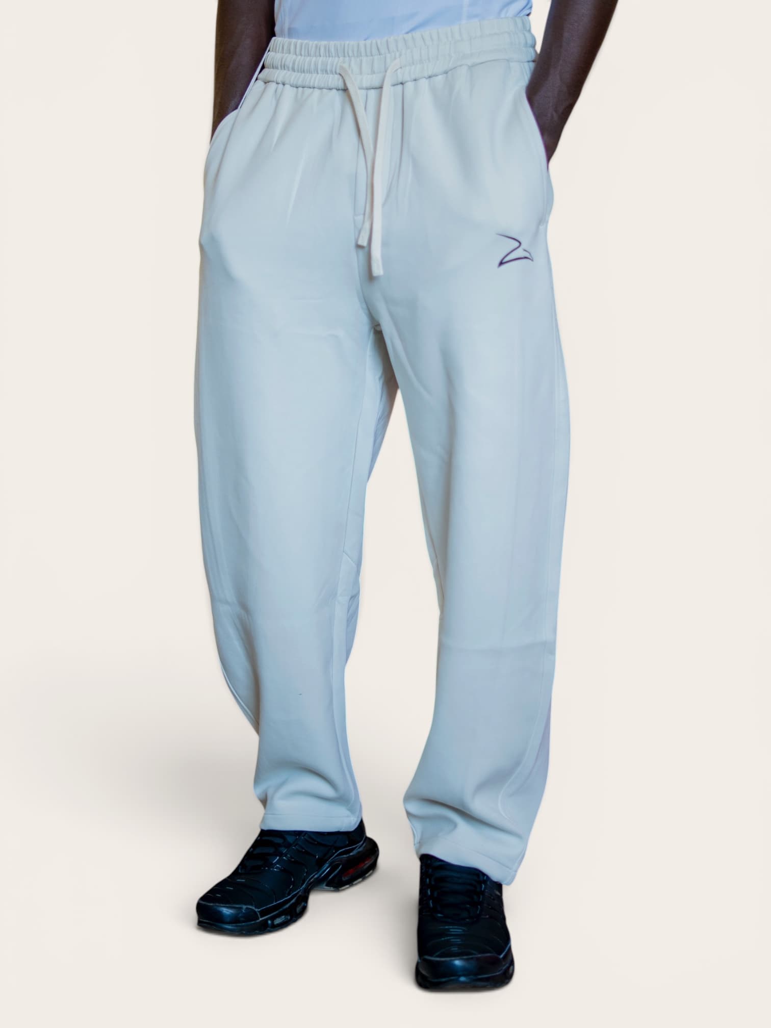 Jogging Oversize Crème – Minimalisme & Confort Streetwear