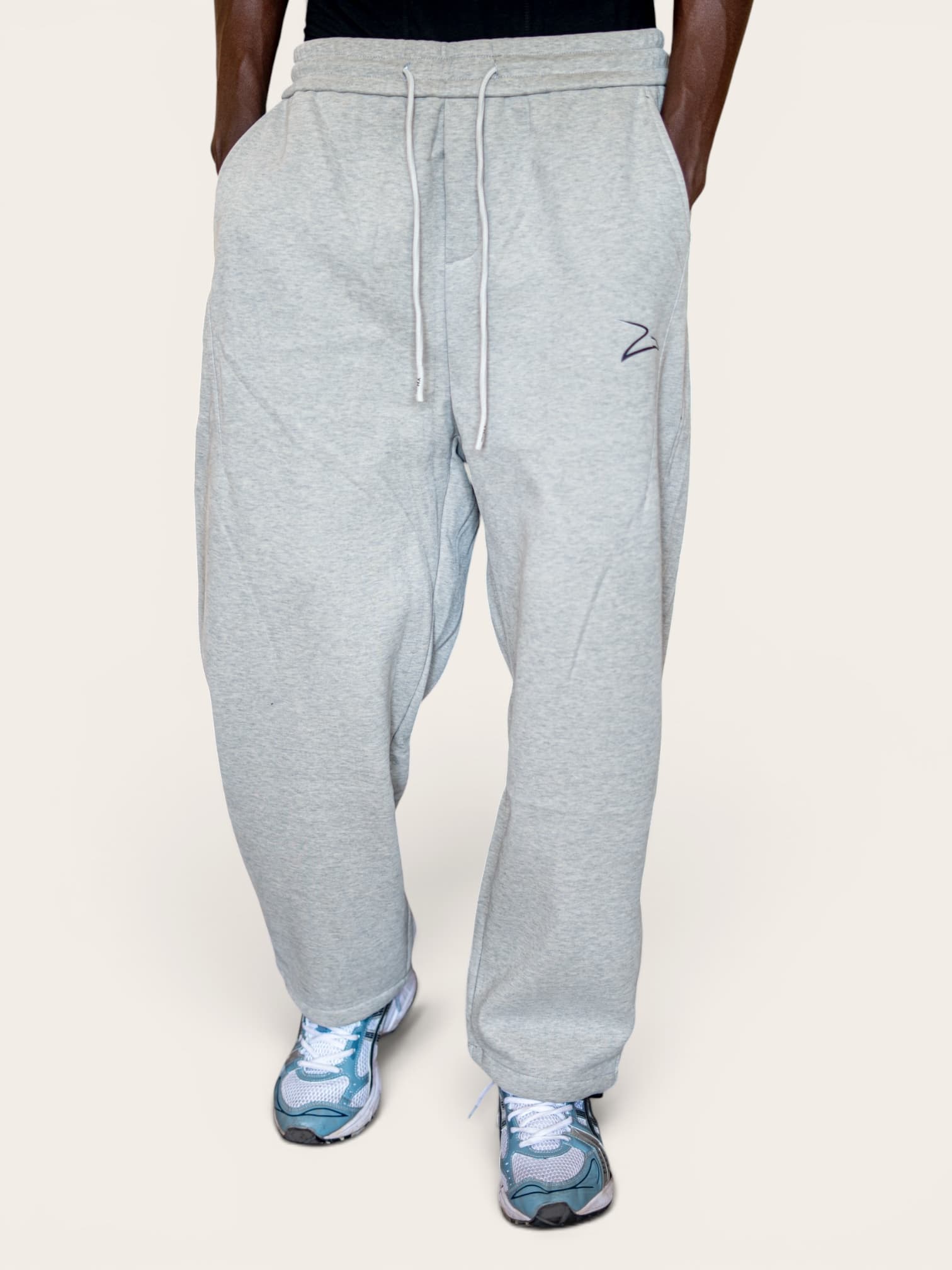 Pantalon Jogger Oversize Eagle Fit – Gris Chine